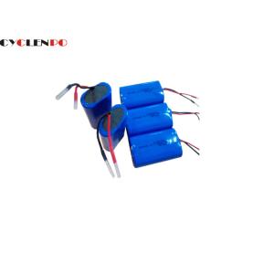 Blue 18650 7.4v Rechargeable Lithium Ion Battery Pack 2000mah For Digital
