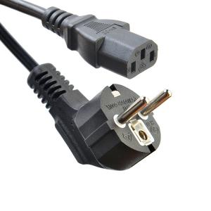 Cheap Korea KC Standard Power Cords Extension Cords with Male End CEE/16 3 Prong Schuko Plug Cable H05VV-F/H05RN-F 3x0.75-1.5MM2 for sale