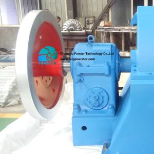 600kw Inclined Turgo Hydro Generator , Small Water Turbine Generator 75-1000 Kw