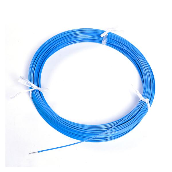 Non-Alloy 3/16 Diameter Blue Color PVC Coated Galvanized Steel Wire Rope Cable For Good Performance In Marine Applications