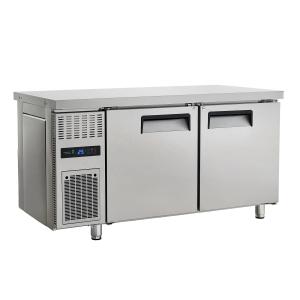 China Commercial Counter Refrigerator  Air-Cooled Worktable Glass Material Chiller Bar Supermarket Store Display on sale