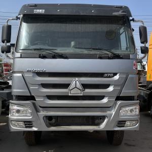 China Market Segement Mining Transportation Dump Truck with Crane Manual and 375hp Engine on sale