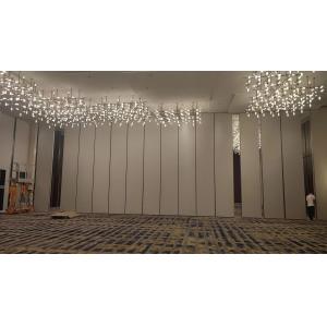 Easy To Install Folding Partition Wall With Movable Feature Top And Bottom Seal