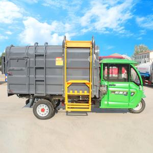 Factory Price Mini Electric Tricycle Garbage Trucks 3CBM Garbage Collection