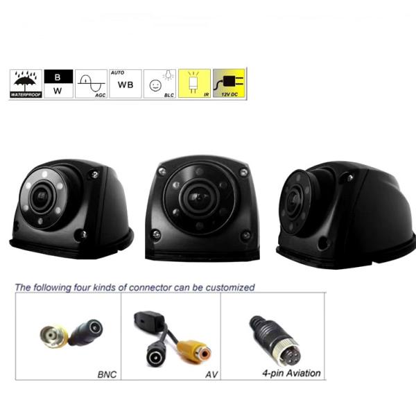 1080 Car Mounted Camera AHD Infrared Night Vision Waterproof Closed-Circuit Television Monitoring