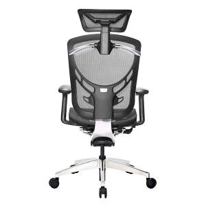 Rolling Home Desk Chair With 3D Adjustable Armrest Lumbar Support And Blade