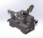 CNC Automatic Lathe T400 High Rigidity Linear Guide Rails Servo Turret GSK Metal