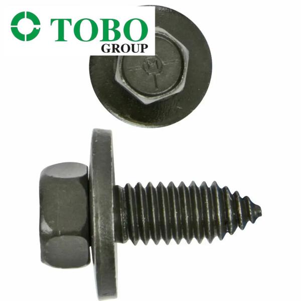 Quality Carbon Steel Grade 8.8 Hex Head Bolt 1/4-20 * 1-3/16 Black Hex Head Semi Dog Point Body Bolt wholesale
