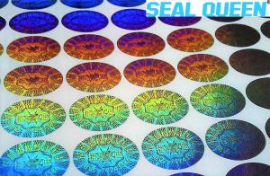 Cheap Printed Security Hologram Stickers Tamper Proof Laser Label For Seal Packaging for sale
