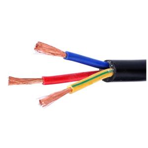 PVC Insulation / Sheathed Eletrical Cable Wire Three Core Cables Acc.To IEC