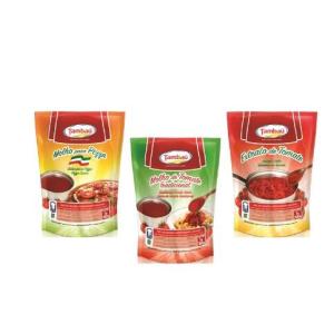 100% Security Strong Sealing Side Custom Printing Accepted Heat Seal Food Bag