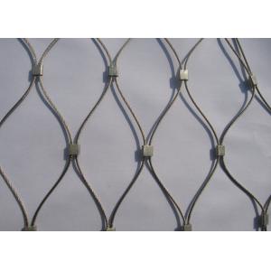SGS 60m Wire Rope Hand Woven Mesh Plain Weave For Bird Screening