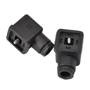 18mm Solenoid Valve Connector Types A Size Male MCX Connector For Hydraulic /