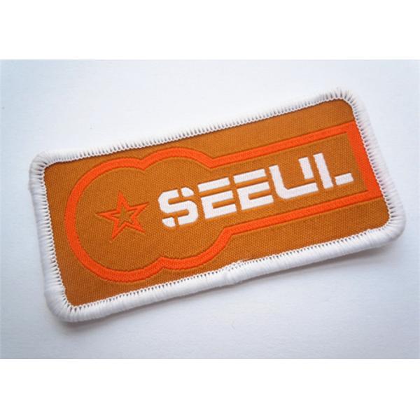 Quality Embroidery Badge Customizable Iron On Patches Garment Accessories wholesale