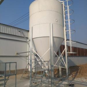 Auto One Ton Grain Bin Poultry Feed Silo Animal Feed Storage Silos
