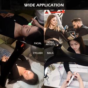 Dimmable SMD LED Half Moon Beauty Light 60 Watt Beauty Studio Lighting Set Skin