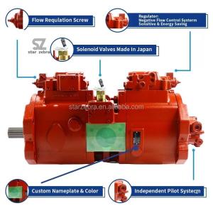 High Guarantee Excavator Main Hydraulic Piston Pump K3V140DT K3V140DT K3V180DT