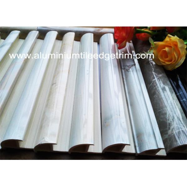 colorful plastic tile trim