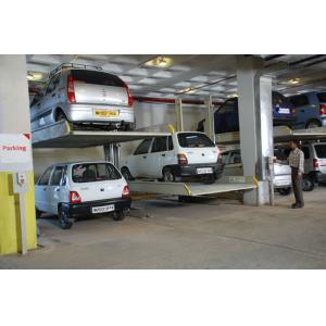 Cheap Steel Material Puzzle Car Parking System Digital Button Swipe Operation Mode for sale