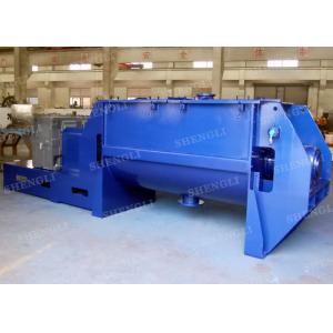 Horizontal Powder Ribbon Blender , Easy Maintenance Batch Powder Blender