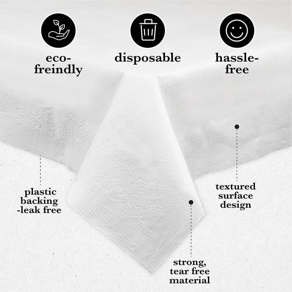 Quality 3Ply White Paper Table Cover wholesale