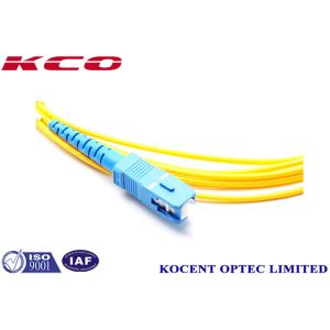 PVC LSZH Fiber Optic Cable Patch Cord SM SX SC UPC 2.0mm 3.0mm 1.8mm