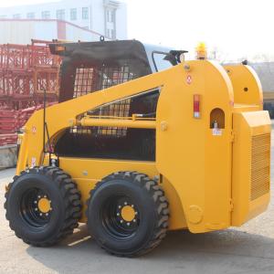Compact Diesel Wheel Tracked Mini Skid Steer Loader Multifunctional