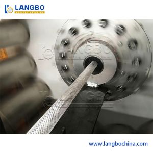 PVC Braided Fiber Reinforced Yard Hose Spiral Garden Pipe Making Machine