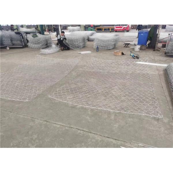 Galvanized Gabion Box Hexagonal Gabion Iron Wire Mesh Woven Gabion Net For