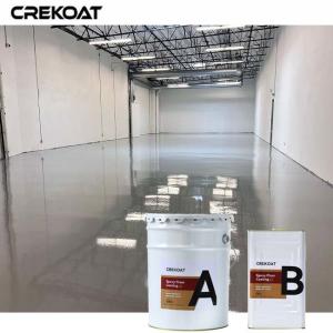 Non-Conductive Industrial Epoxy Floor Coating With Quartz Or Flakes For Added