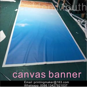 Waterproof Chemical Fabric Canvas Banner Printing Service