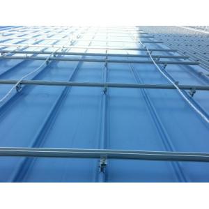 Waterproof Solar Panel Pole Mount , Solar Mounting Rack Elegant Appearance