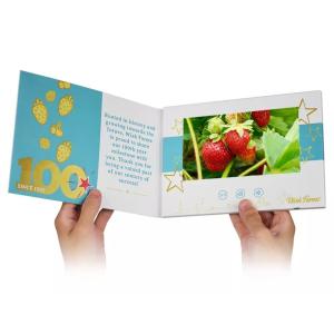 4 inch HD screen Video Marketing Mailers , digital Video Direct Mailers ODM