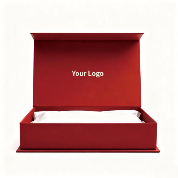 Customizable Recyclable Varnished Cardboard Rigid Packaging Paper Boxes Magnetic