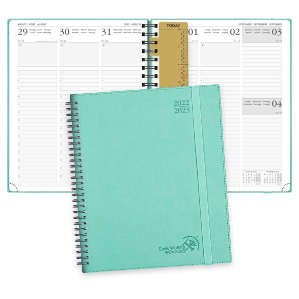 Quality 8.5X10.5 Inch Custom Academic Planner With Hourly Monthly Schedule wholesale