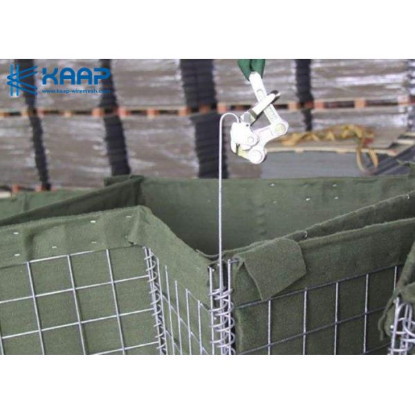Quality Container Welded Mesh Gabion , Gabion Basket Mesh Explosion Proof Wall wholesale
