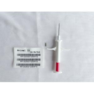 HT003 Microchip Syringe Kit – ISO FDX-B RFID Chip with Temperature Sensor for