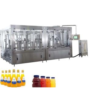 Automatic Liquid Filling Machine , Carbonated Beverage Bottling Equipment