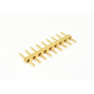 Gold Plated Hermetically Sealed Connectors 9 Pins With Dc 50 Ghz Frequency