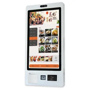 Cheap Multilingual Floor Stand Digital Signage with Toughened Glass Panel for sale