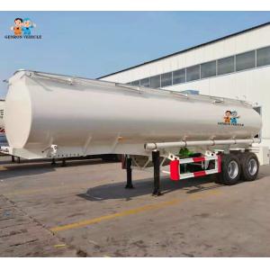 Bottom Emergency Valve Flammable 40ton Liquid Tanker Trailer