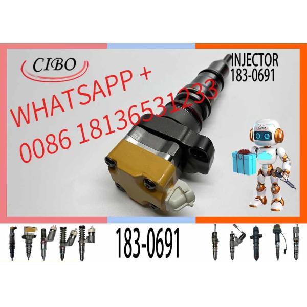 Common Rail 3126 Diesel Engine Fuel Injector 183-0691 1830691 178-6342 1786342