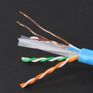 LSZH 250Mzh Cat6 UTP Cable 23AWG Polyethylene For Communication