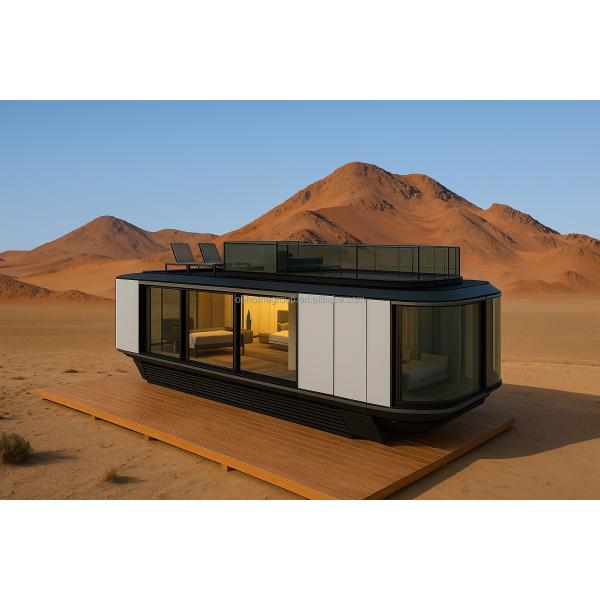 Durable Using Various Prefab Container House Tiny Portable Home Tiny Modular House Camping Hotel Space Capsule