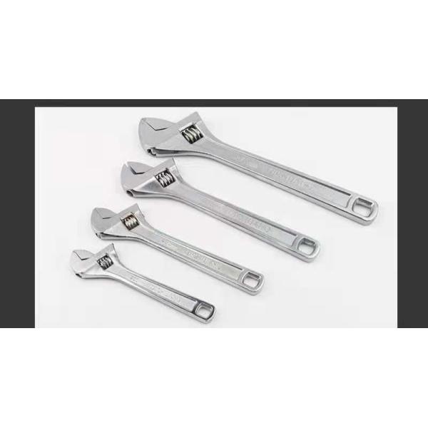 Adjustable wrench, 12 "/300mm, maximum opening 50mm, surface electrophoresis treated, tool steel, 750g,