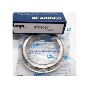 STA6087 auto differential gearbox bearings non-standard taper roller bearings 60*87*21mm