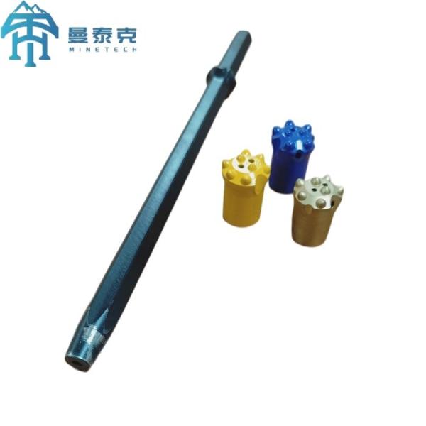 Quality Diameter 22mm Hexagonal Drill Rod For Small Hole Drilling And Blasting wholesale