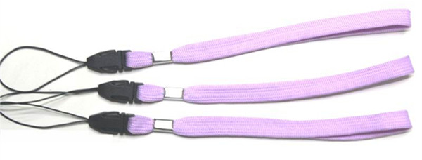 Quality Premium polyester wristlet loop lanyards for mobile phone hanging, cheap wrist loop straps wholesale