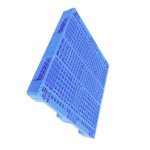 China Stackable 43x43' Blue 5511lbs PE Plastic Pallet Heavy Duty For Warehouse on sale