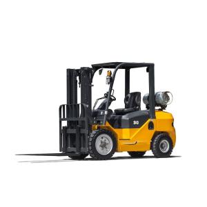 1.5 - 3.5 Ton Gas Power Gasoline LPG Forklift Four Wheel With Different Engine Option